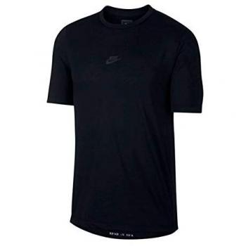 Nike M NSW TCH PCK Top SS - Camiseta, Hombre, Negro