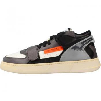 Zapatillas deportivas de Hombre Marca Run Of Modelo Legend One M, color negro, diseño moderno, suela de goma antideslizante, material transpirable, amortiguación en la plantilla, ideal para running y uso diario