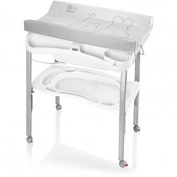 Práctica bañera-cambiador unisex Bianco