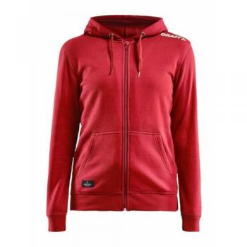 Craft Community Women's Red Zip-Up Hoodie