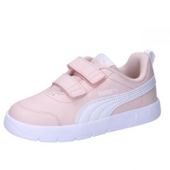 Puma Courtflex V3 Inf Pink Children's Sneakers