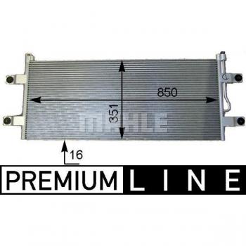 Condensador de Aire Acondicionado MAHLE AC 783 000P para Mercedes-Benz