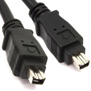 Firewire IEEE-1394 DV Cable 4 a 4 Pines - 2 m - DV Fuera a Ordenador Portátil [2 metros/2m]