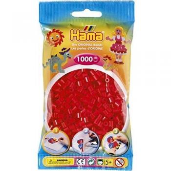 Bolsa de Hama 1000 piezas Midi Color Rojo