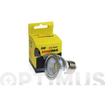 Lámpara LED COB 5W E27 350LM Luz Día (6000K)