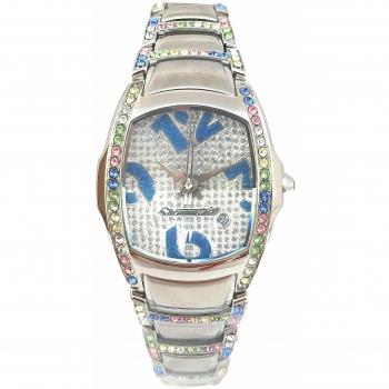 ChronoTech Womens Analogue Quartz Watch with Stainless Steel Strap CT7896SS-72M