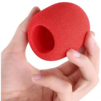Cubierta de parabrisas grande para micrófono dinámico portátil de esponja espuma, grabación condensador para Blue Yeti y KTV Karaoke