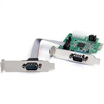StarTech.com PEX2S952LP - Tarjeta adaptadora PCI Express de 2 Puertos