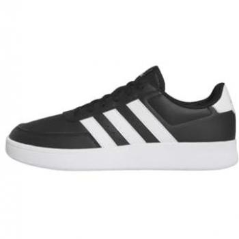 Zapatillas Adidas Breaknet 2.0 Hombre, color negro y blanco, talla 40 EU, diseño clásico, suela de goma para mayor tracción, parte superior de cuero sintético para durabilidad y comodidad