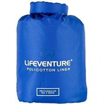 Lifeventure Polycotton Sleeping Bag Liner, Rectangular