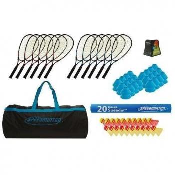 Speedminton - Juego completo de speedminton, multicolor
