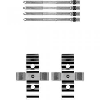 Kit de accesorios para pastillas de freno HELLA 8DZ 355 205-261 - Compatible con vehículos ABARTH, FIAT, RENAULT y OPEL