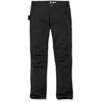 Pantalones Carhartt Stretch Duck Dungaree Straight Fit - Negro (31)