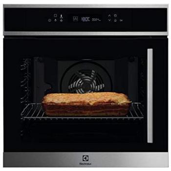 Horno encastrable multifunción Electrolux 72L A+ con pirólisis y acero inoxidable - EOF7P00LX