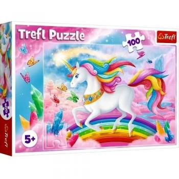 Crystal Unicorn World Puzzle - 100 Pieces by Trefl