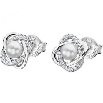 Pendientes Lotus Silver LP3094-4/1 Pearls de Plata con Circonitas para Mujer