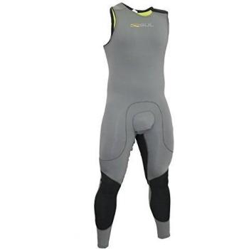Gul CODE ZERO 3mm Flatlock Long John Wetsuit 2017 - Metal MS