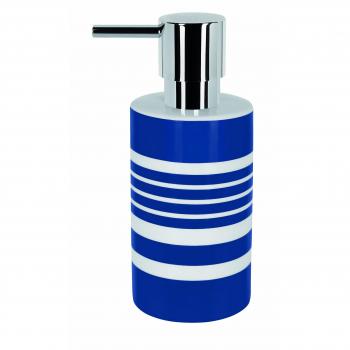 Spirella Accesorio SOBREMESA Tube-Stripes DOSIFICADOR Blue 1217285, Azul, Estandar