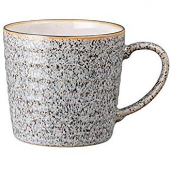 Denby Studio Grey Ridged Mug 400ml