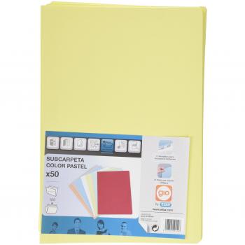 Gio 40605 - Subcarpetas, 50 unidades