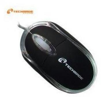 Mouse Óptico USB 800 DPI Negro Ambidextro Techmade TM-2023