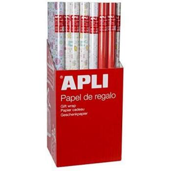 Rollo Papel Regalo 5m x 70 cm Estampados Long Style APLI 17394
