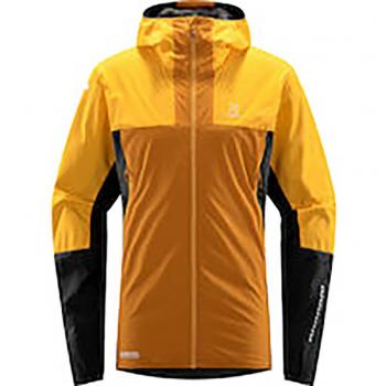 Chaqueta fina Haglöfs L.I.M Alpha Hood Hombre GORE-TEX INFINIUM Amarillo Desierto - S