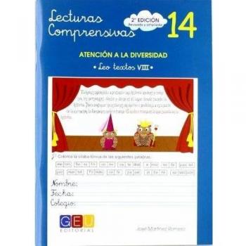 Lecturas comprensivas 14 - MARTINEZ ROMERO, JOSE