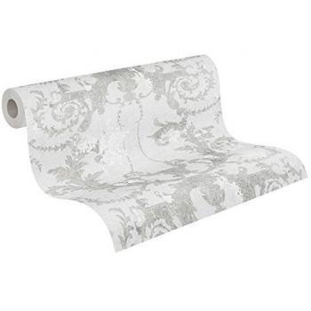 Papel Pintado Barroco Historia del Arte - Textura Leve, Diseño Ornamental - 53 cm x 10.05 m