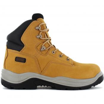 MAGNUM Precision Sitemaster CT CP Men's Safety Boots - Brown Leather Work Shoes, Size 7 UK / 41 EU