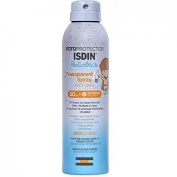 Isdin Pediatric Transparent Wet Skin Sunscreen Spray SPF50 250ml