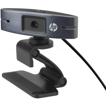 HP - Cámara Web de Alta Definición 2300 con Resolución 720p y Conexión USB 2.0