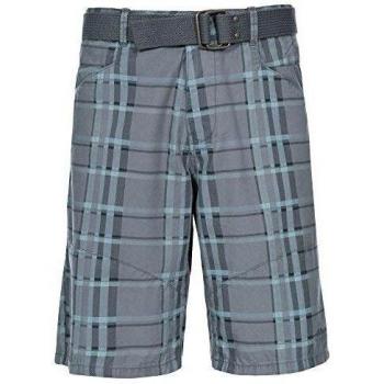 Trespass Penza Pantalón Corto, Hombre, Gris