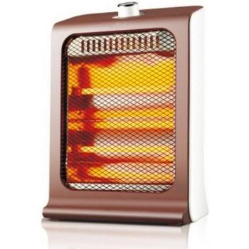 Estufa de Cuarzo Halógena Purline Heaty QU 800 - 800W, Dos Potencias y Bajo Consumo