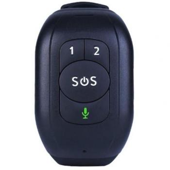 Leotec Senior Smart Band 4G Negra - Pulsera Inteligente para Ancianos con Geolocalización en Tiempo Real, Localización por Medio de Redes WiFi y LBS, GPS, Monitor de Ritmo