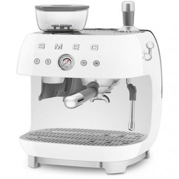 Cafetera Express Smeg EGF03WHEU con Molinillo Blanco