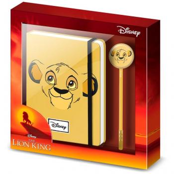 Pack Regalo Karactermania Diario más Bolígrafo Disney El Rey León Simba