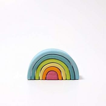 Grimm's Spiel und Holz Design Pequeño arco iris pastel