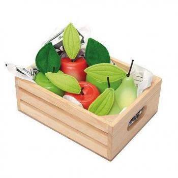 Puesto de Mercado Honeybee de Le Toy Van - Set de Juego en Madera para Niños con Accesorios de Comida
