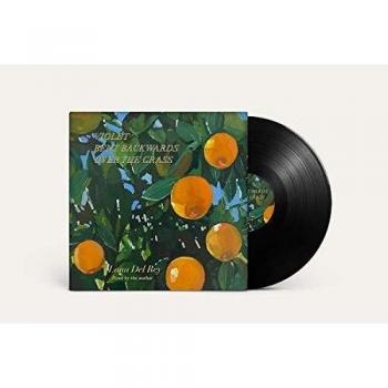Violet bent backwards over the grass black vinyl vinilo