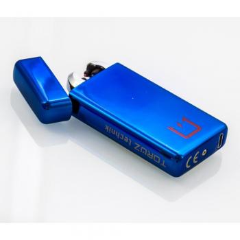TORUZ - Encendedor Eléctrico Recargable por USB con Doble Arco y Botón LED