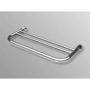 Bandeja para secatoallas ROINTE RSRC003 cromo - Compatible con toalleros eléctricos Sygma y Elba, acabado en cromo