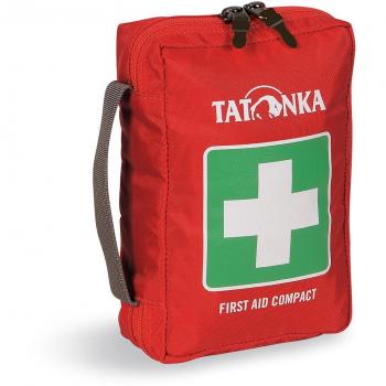 Tatonka Erste Hilfe First Aid Compact - Botiquín de Primeros Auxilios, Color Rojo, Talla 18 x 13 x 6 cm