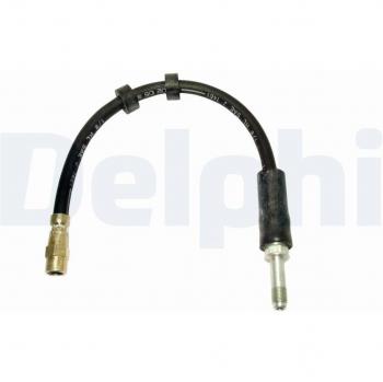 Tubo de freno y latiguillo de freno DELPHI LH6466, compatible con sistemas de frenos hidráulicos, fabricado en acero inoxidable para mayor durabilidad, resistente a altas presiones, incluye conexiones adecuadas para instalación