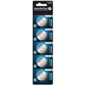 Batería de Litio Mini EverActive CR2430 (5 Unidades)