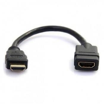StarTech.com 6in High Speed HDMI Port Saver Cable Male to Female - Ultra HD 4K x 2K Extension Cable - 4K @30Hz UHD HDMI Dongle Extender - HDMI 1.4 -