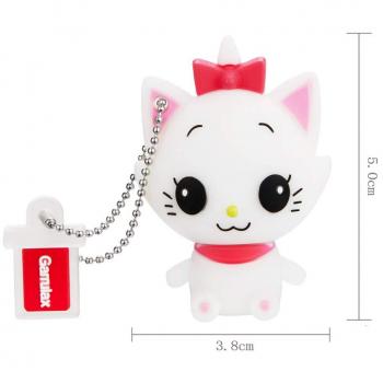Garrulax Memoria USB, Pendive USB 2.0, Premium Impermeable Cute Animal Silicona 8GB / 16GB / 32GB Alta Velocidad Pen Drive Memory Stick Flash Drive Memorias