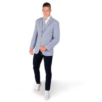 Chaqueta My Other Me Doraemon Multicolor XL, Disfraz Hombre, Color Azul