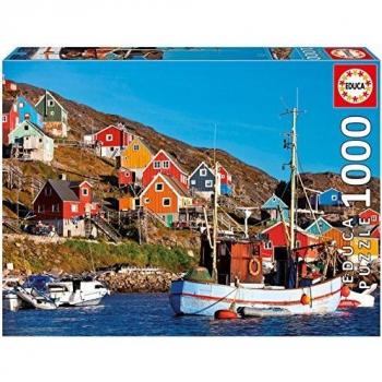 Educa 1000-Piece Nordic Houses Puzzle