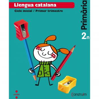 Llengua catalana + Contes per pensar. 2 Primària. Construïm. Trimestres - 9788466137805